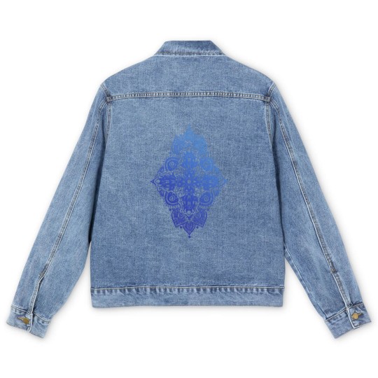 Discover Double Dorje - Vishvavajra -Vajra Men's Denim Jackets