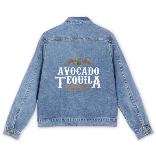 Discover Avocado Tequila Men's Denim Jackets