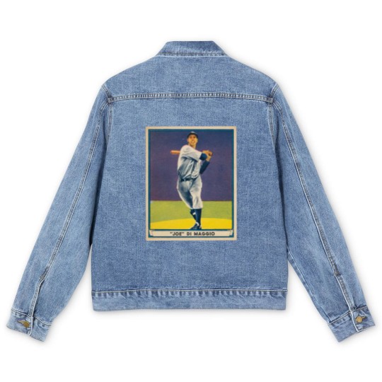 Discover Joe DiMaggio 1941 Play Ball - Joe Dimaggio - Men's Denim Jackets