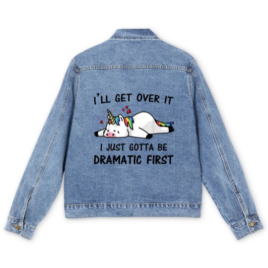 Discover i just need to be dramatic first Men's Denim Jackets