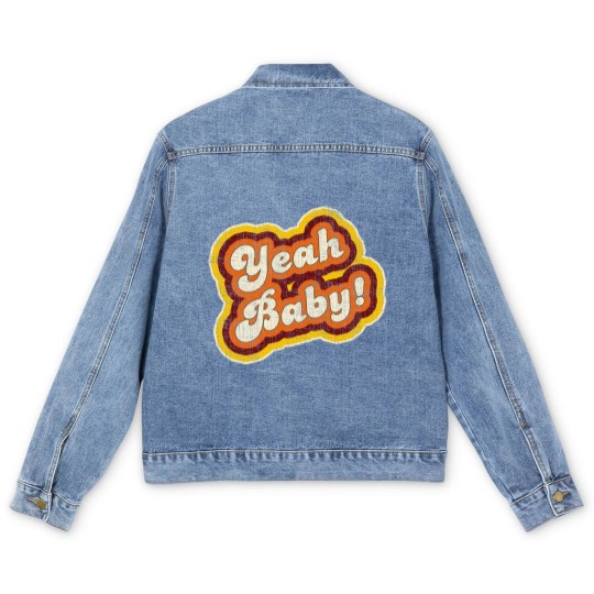 Discover "Yeah Baby!" Vintage 1970s Slang - Yeah Baby - Men's Denim Jackets