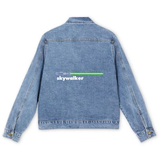 Discover Skywalker Green Men's Denim Jackets