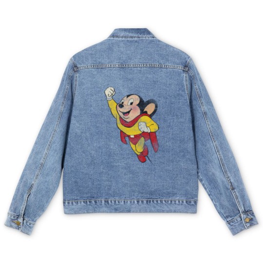 Discover MIGHTY MOUSE - Vintage - Robzilla - Men's Denim Jackets