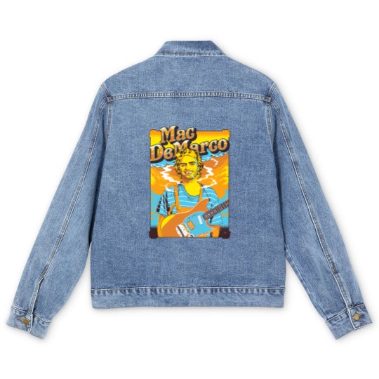 Discover Mac Demarco Men's Denim Jackets , Mac Demarco Men's Denim Jackets , Vintage 90s, Retro 90 Men's Denim Jackets