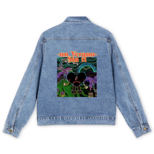 Discover Un Verano Sin Ti Men's Denim Jackets Bad Bunny Hottest Tour 2022