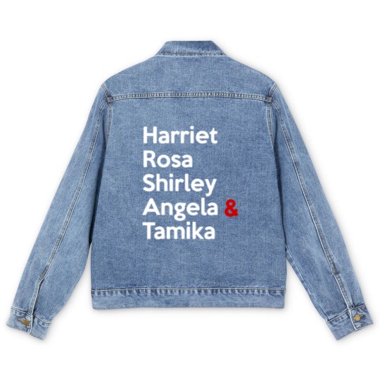 Discover Harriet Rosa Shirley Angela Tamika Men's Denim Jackets