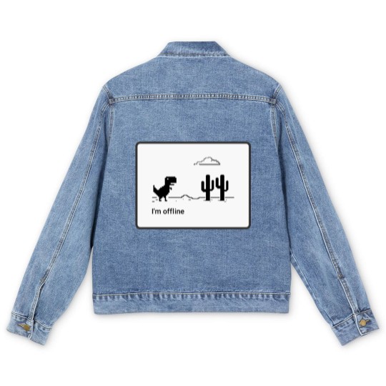 Discover Im Offline Men's Denim Jackets