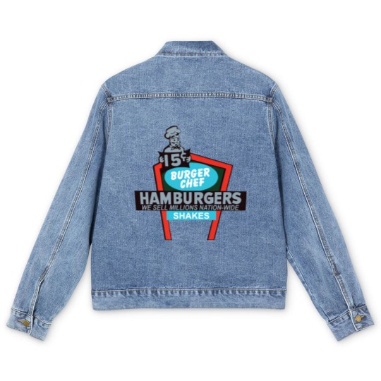 Discover Burger Chef - Burger Chef - Men's Denim Jackets