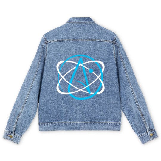Discover Atheist Atom Logo Men's Denim Jackets