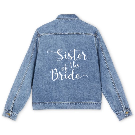 Discover Sister of the Bride Men's Denim Jackets