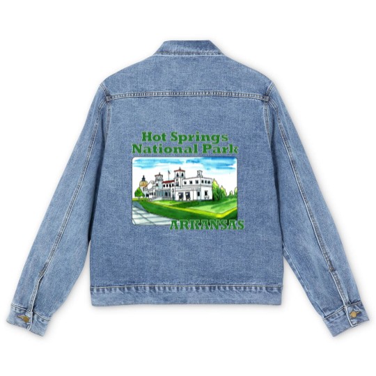 Discover Hot Springs National Park, Arkansas - Hot Springs National Park - Men's Denim Jackets