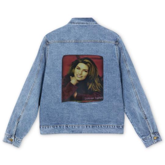 Discover Vintage 1996 Shania Twain Tour Men's Denim Jackets, Pop,