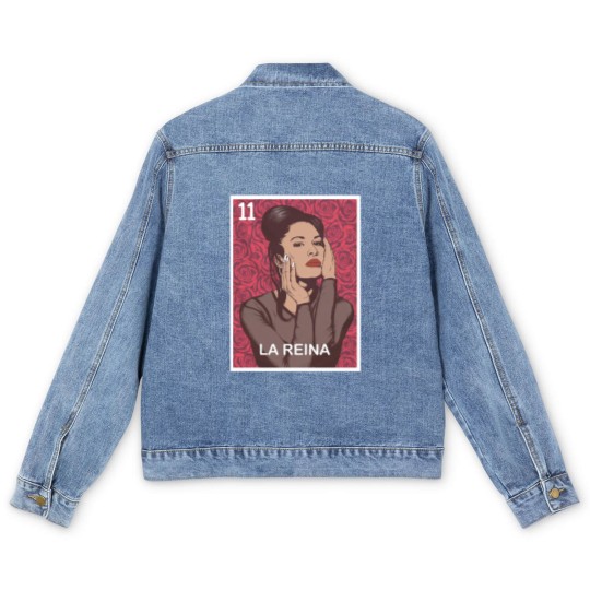 Discover Selena Quintanilla Vintage La Cantante - Mexican Lottery Female Singer Musician Unisex Classic Men's Denim Jackets