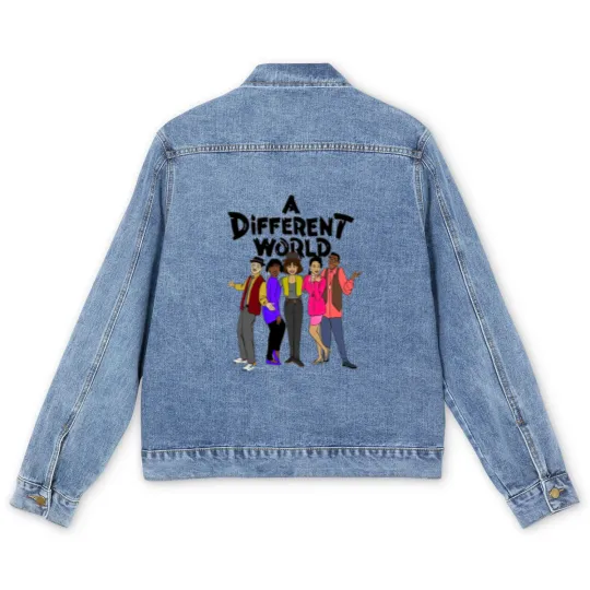 Discover Black Tv Shows A Different World Black TV Shows Men's Denim Jackets