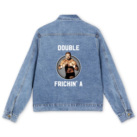 Discover The Enforcer Arn Frickin' Anderson - Arn Anderson - Men's Denim Jackets