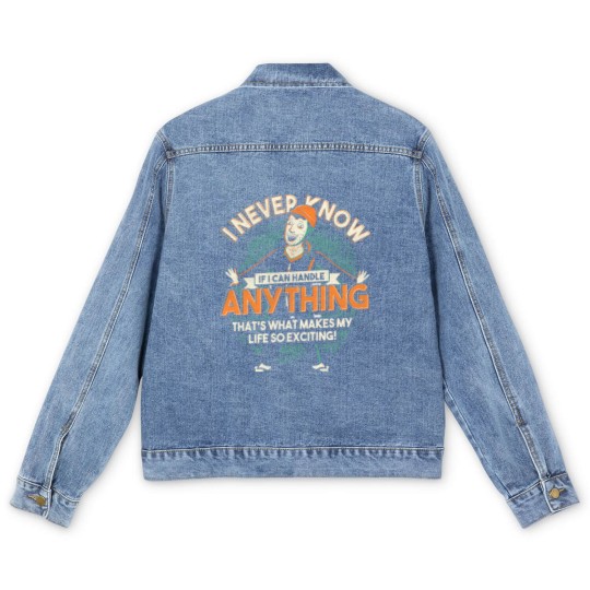 Discover I Never Know If I Can Handle Anything - Bojack Horseman - Men's Denim Jackets
