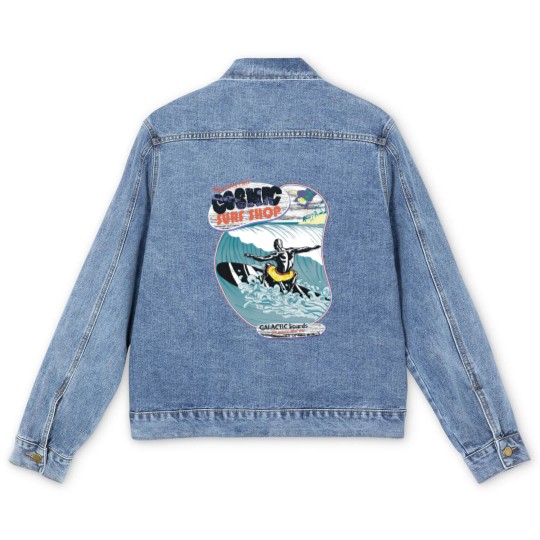 Discover Silver Surfshop - Silver Surfer - Men's Denim Jackets