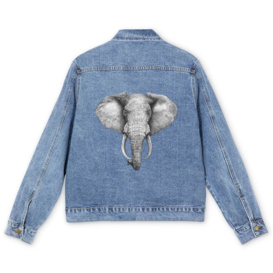 Discover Elephant - Elephant - Men's Denim Jackets
