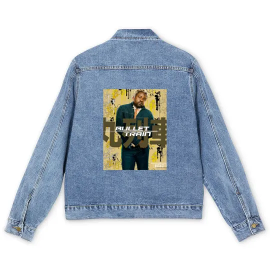 Discover Bullet Train Lemon Men's Denim Jackets