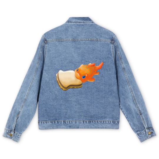 Discover Pudge the fish - Pudge The Fish - Men's Denim Jackets