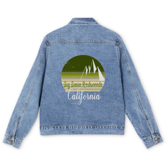 Discover Big Basin Redwoods California Men's Denim Jackets