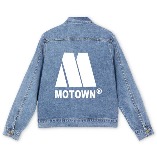 Discover Motown Records Men's Denim Jackets