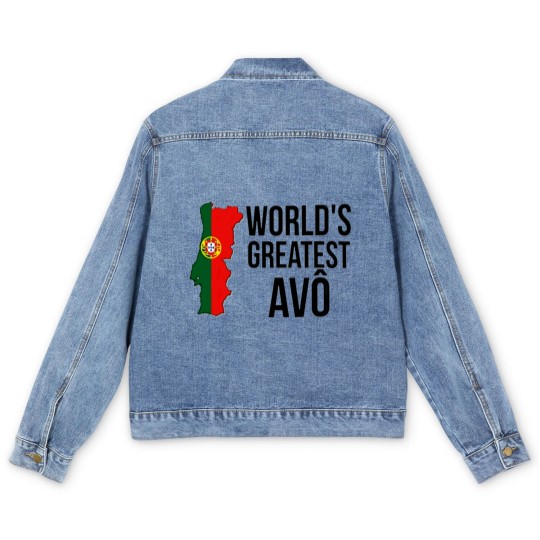 Discover Portuguese Grandpa Avô Men's Denim Jackets
