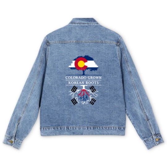 Discover Colorado Grown with Korean Roots Korea Design Men's Denim Jackets