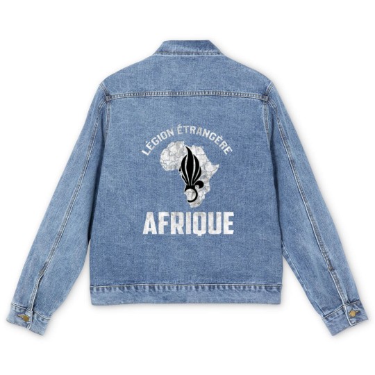 Discover Legion Etrangere France 2Rep 3Rep Men's Denim Jackets