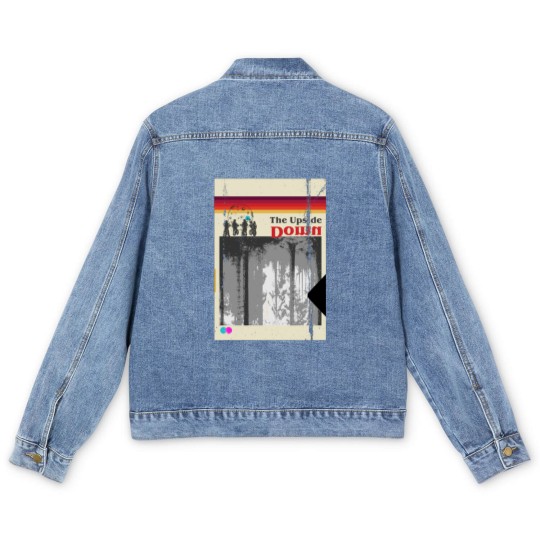 Discover VHS UPSIDE DOWN - Stranger - Men's Denim Jackets