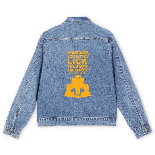 Discover Daniel Ricciardo legendary quote Men's Denim Jackets