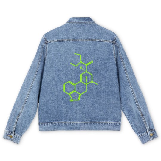 Discover LSD Molecule - Lsd - Men's Denim Jackets