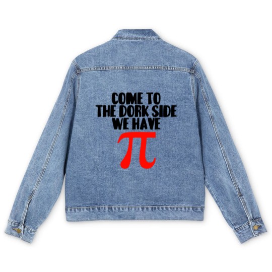 Discover Come To The Dork Side Men's Denim Jackets