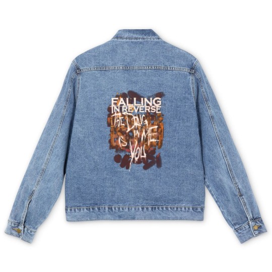 Discover 50% OPENING SALE Vtg Falling In Reverse Metalcore Band Men's Denim Jackets