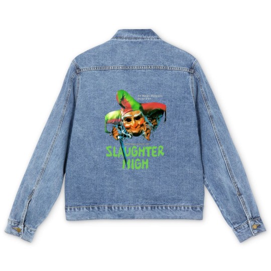 Discover Slaughter High Large Horror Movie Men's Denim Jackets