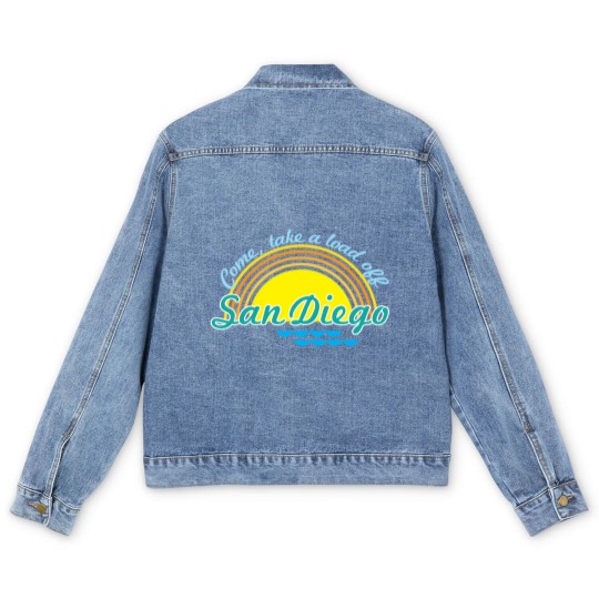 Discover Come, take a load off - San Diego Men's Denim Jackets