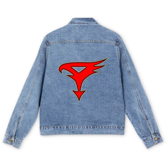 Discover logo - Battle Of The Planets - Men's Denim Jackets