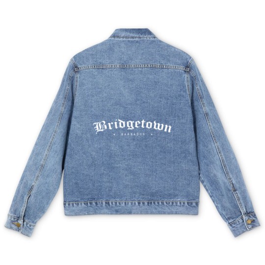 Discover Barbados, Bridgetown Men's Denim Jackets