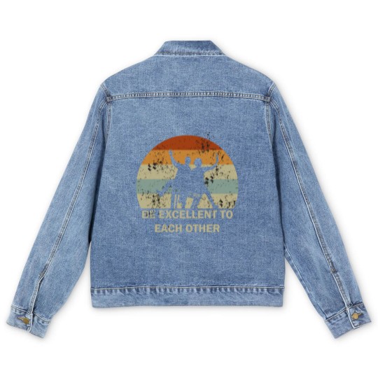Discover be excellent to each other - Be Excellent To Each Other - Men's Denim Jackets