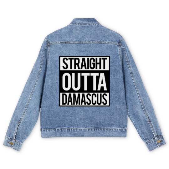 Discover Straight Outta Damascus Men's Denim Jackets