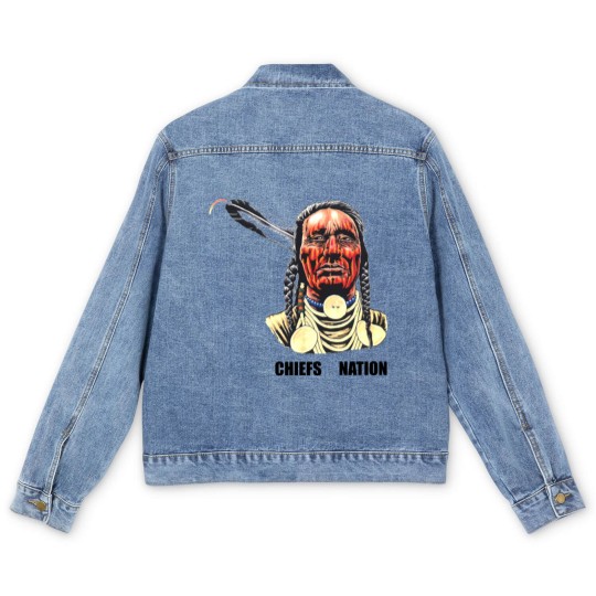 Discover Chiefs - Chiefs Nation - Men's Denim Jackets