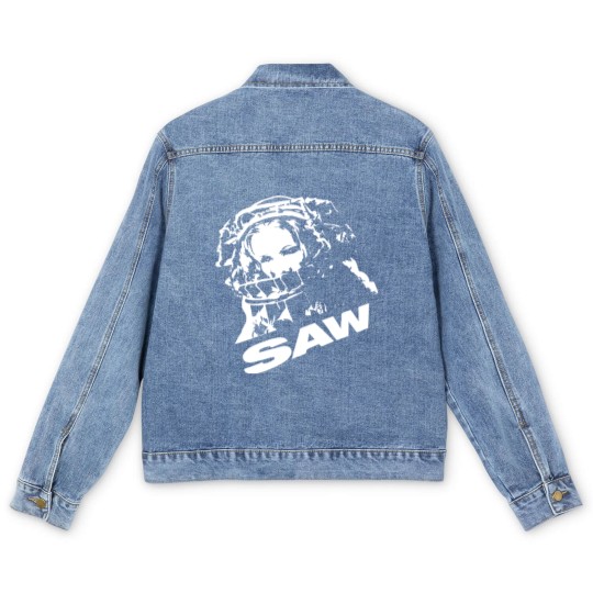 Discover SAW Horror Vintage Dope - Saw - Men's Denim Jackets
