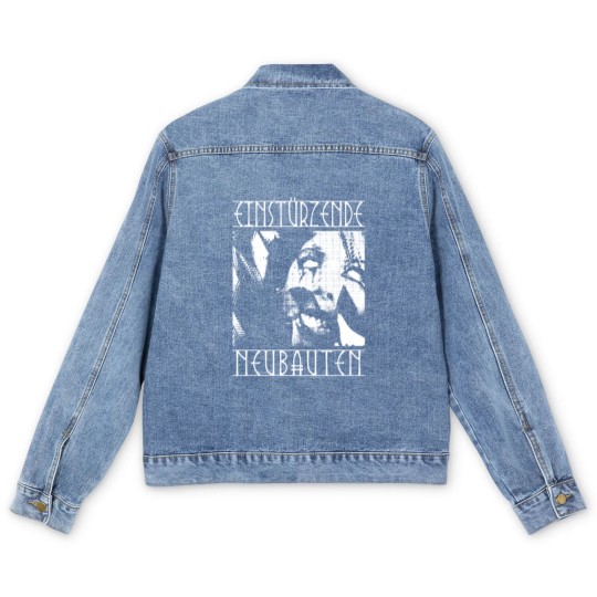 Discover Einstürzende Neubauten Original FanArt Design - Einsturzende Neubauten - Men's Denim Jackets