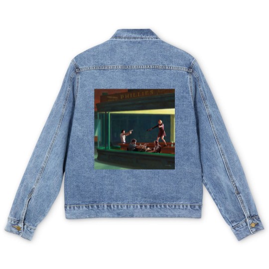 Discover Be cool Honey Bunny - Pulp Fiction - Men's Denim Jackets
