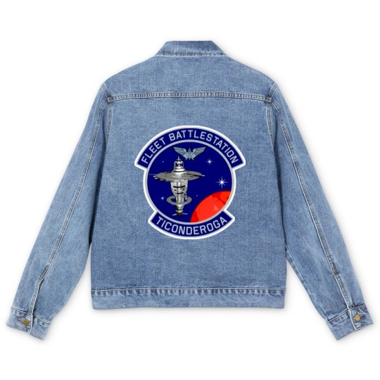 Discover Starship Troopers Ticonderoga Patch - Starship Troopers - Men's Denim Jackets