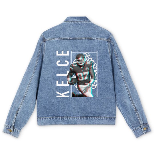 Discover Travis Kelce 87 - Travis Kelce Chiefs - Men's Denim Jackets