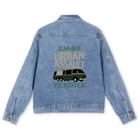 Discover The EM-50 Urban Assault Vehicle - Stripes - Men's Denim Jackets