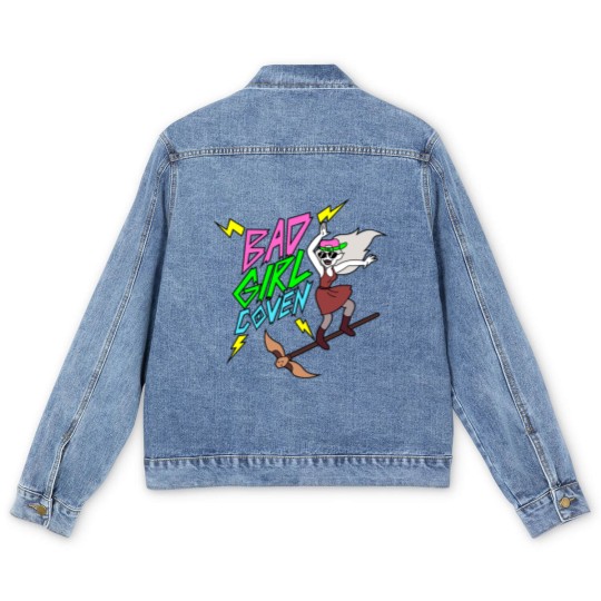 Discover Bad Girl Coven Classic Men's Denim Jackets Men's Denim Jackets