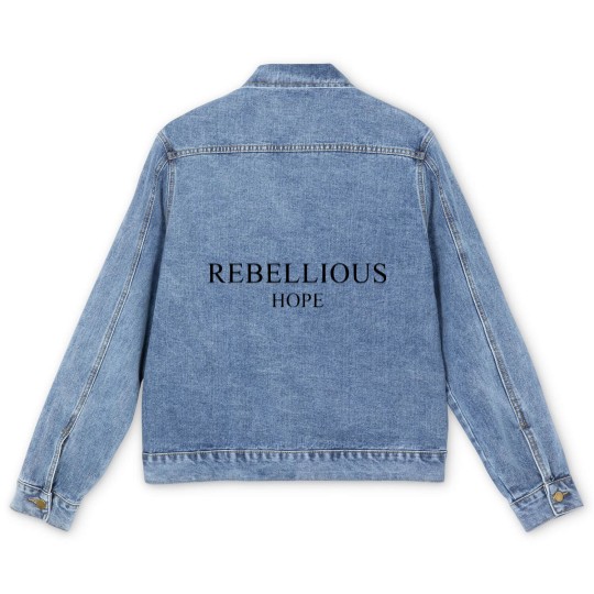 Discover Rebellious Hope Men's Denim Jackets