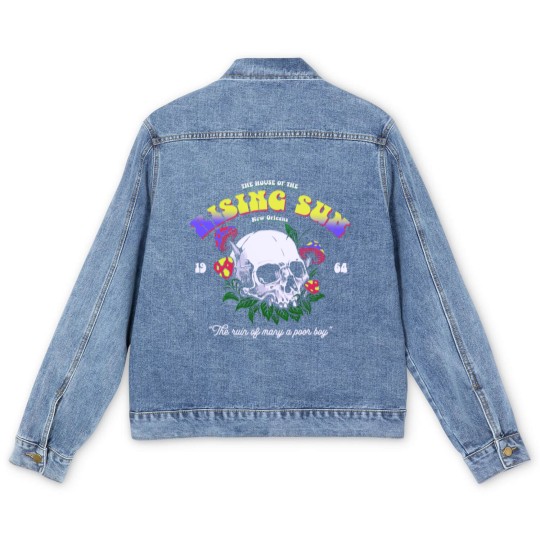 Discover House of the Rising Sun 1964 - 1960s music - 1960s Music - Men's Denim Jackets